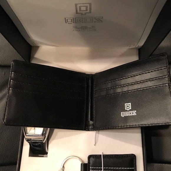 QBOS Watch, Wallet & Key Chain Gift Set - Picture 3 of 4